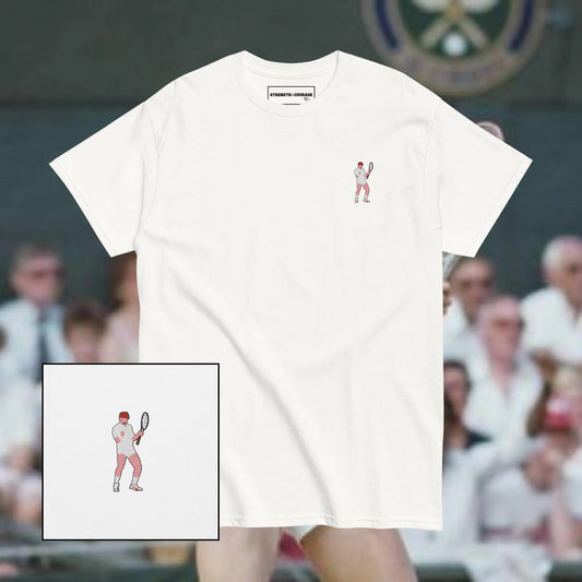 Boris becker Us Open T-shirt Design Tennis Atp Graphic tees Cotton Tshirt Free shipping Gifts for him Short sleeve Shop now Nike vintage