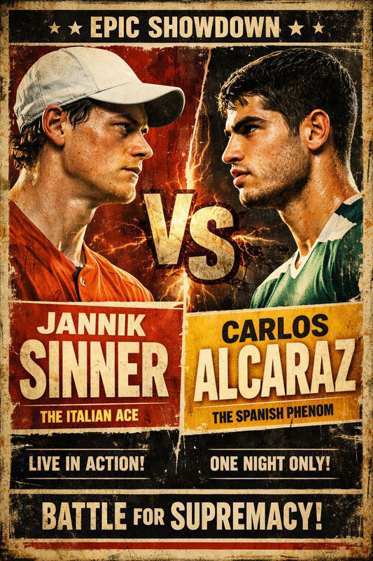 Jannik Sinner VS Carlos Alcaraz ShowDown