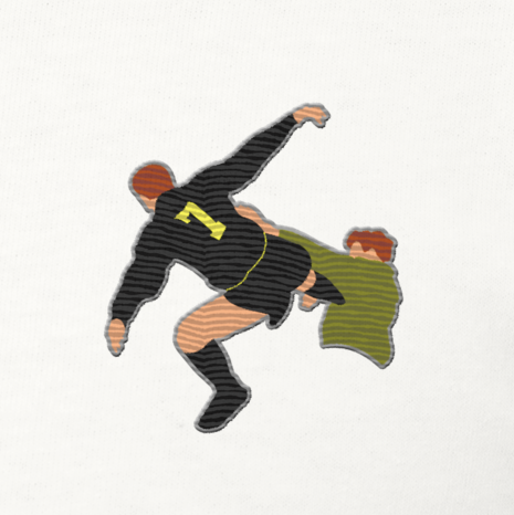 Embroidered Cantonà Cotton Tshirt. Vintage Graphic Tee, Free Shipping, sizes S–3XL. Shop now!