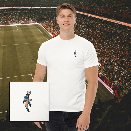 Embroidered Maradona freekick vs Juventus Cotton Tshirt. Vintage Graphic Tee, Free Shipping, sizes S–3XL. Shop now!