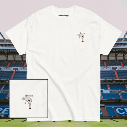 Embroidered Zinedine Zidane Cotton Tshirt. Vintage Graphic Tee, Free Shipping, sizes S–3XL. Shop now!