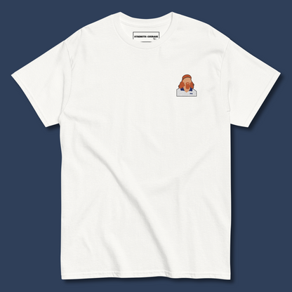 Alexi Lalas USA 1990 World Cup | Embroidered T-Shirt, percfect also as a gift for him.