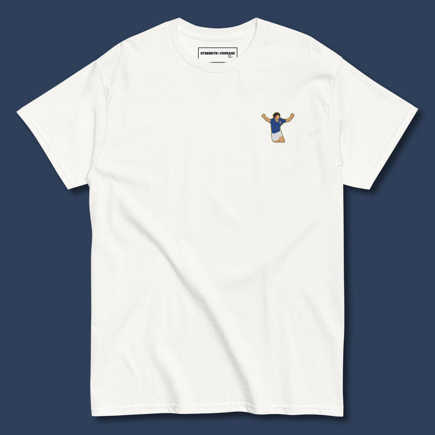 Paolo Rossi Italy vs Brazil 1982 | Embroidered T-Shirt