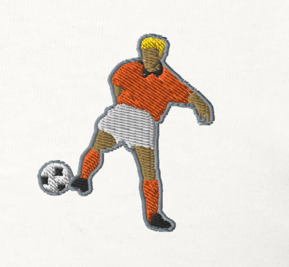 Dennis Bergkamp World Cup Masterpiece | Embroidered T-Shirt