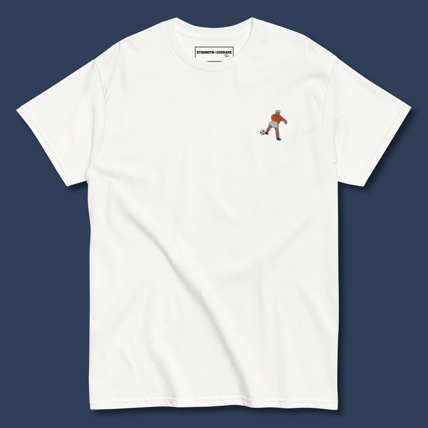 Dennis Bergkamp World Cup Masterpiece | Embroidered T-Shirt