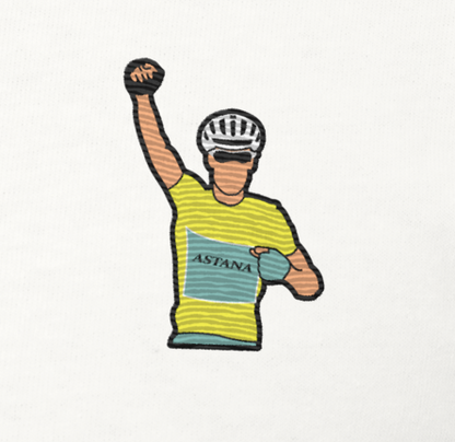 Vincenzo Nibali Tour de France 2014 Champion | T-Shirt Ricamata
