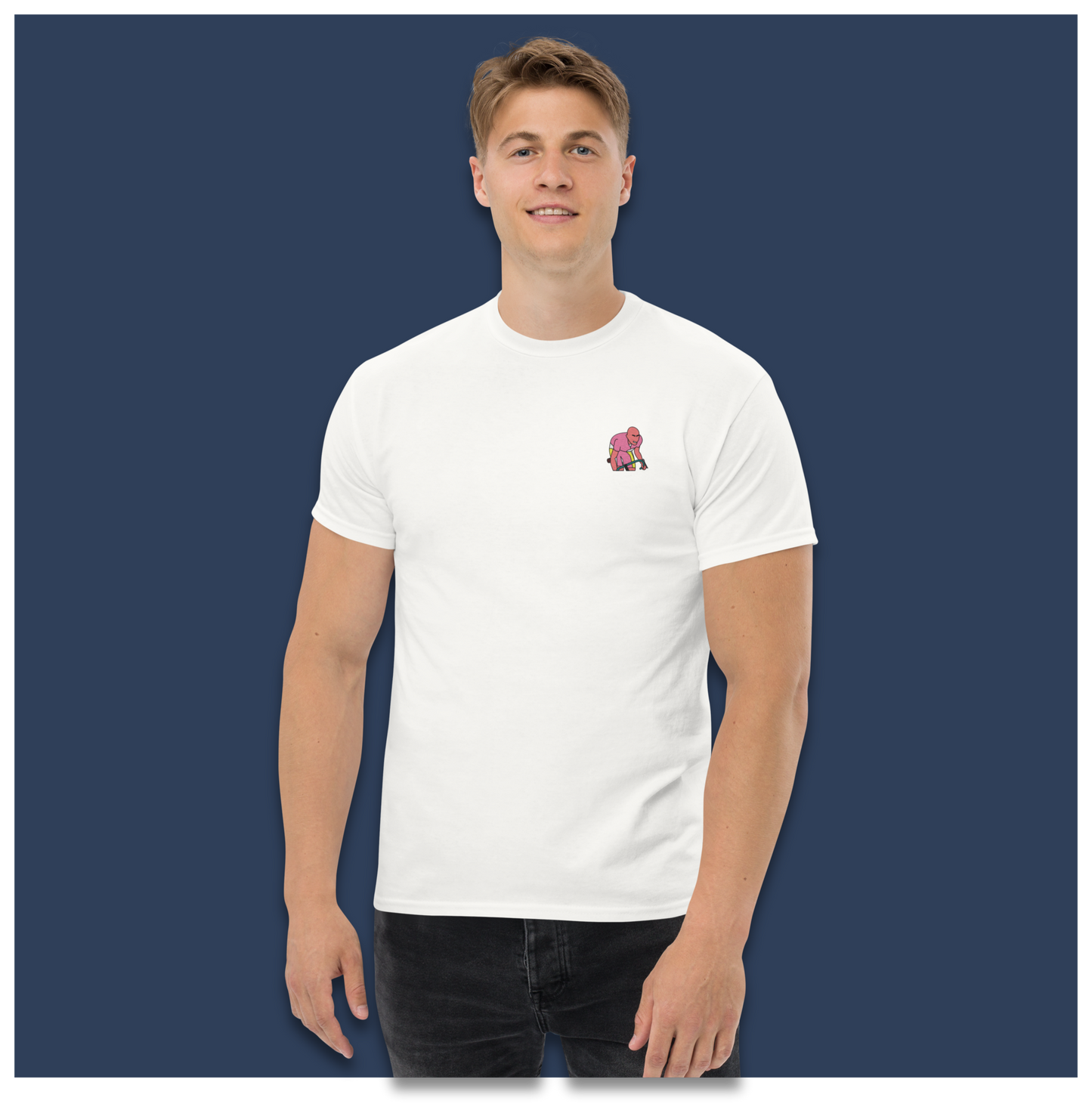 Marco Pantani Giro d'Italia Oropa 1999 | T-Shirt Ricamata