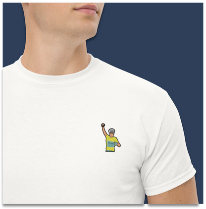 Vincenzo Nibali Tour de France 2014 Champion | T-Shirt Ricamata