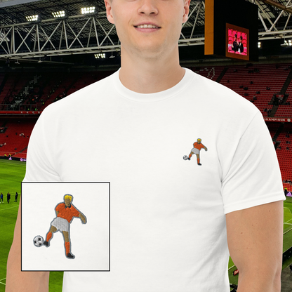 Dennis Bergkamp World Cup Masterpiece | Embroidered T-Shirt