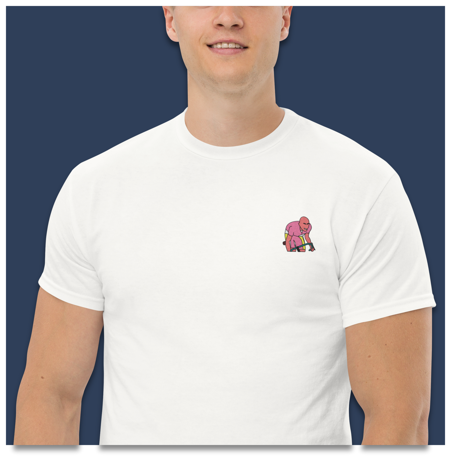 Marco Pantani Giro d'Italia Oropa 1999 | T-Shirt Ricamata
